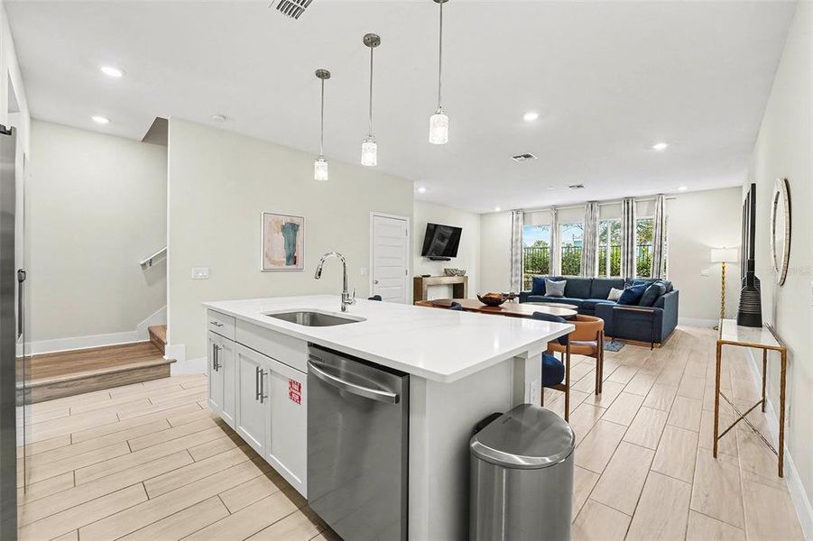 Furnished interior view inside a new home in , Reunion (Image 26).
