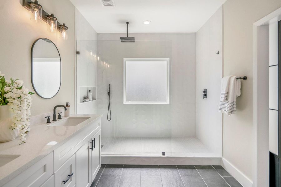 Furnished interior view inside a new home in , Houston (Image 19). Furnished interior view inside a new home in , Houston (Image 19).