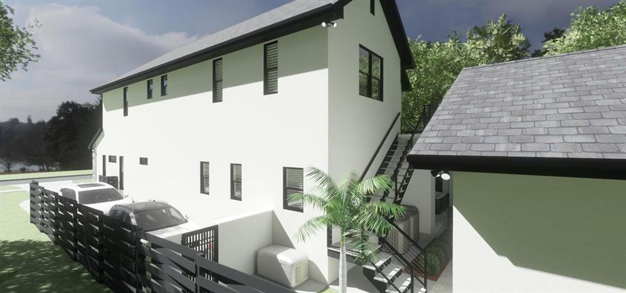 Exterior details and patio area of a home in , St. Petersburg (Image 3). Exterior details and patio area of a home in , St. Petersburg (Image 3).