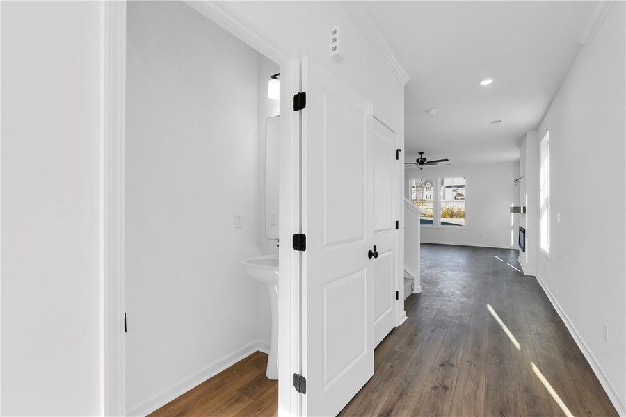 Spacious, unfurnished interior of a new home in Brownstone Park, Easley (Image 20).