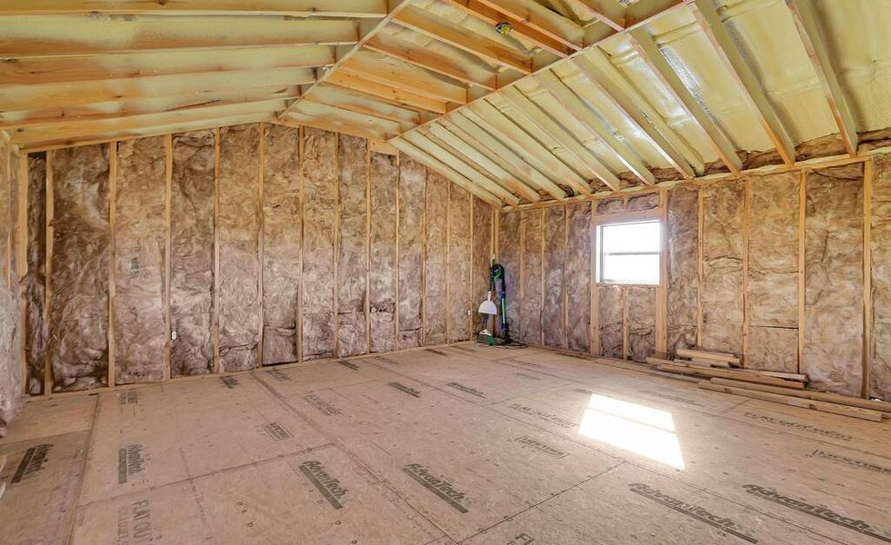 View of unfinished attic View of unfinished attic