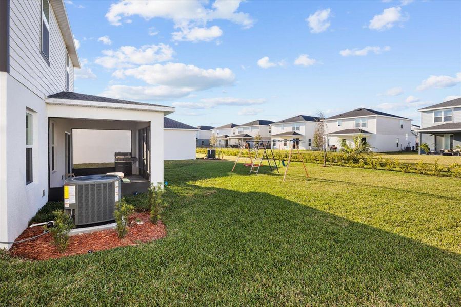 Exterior details and patio area of a home in , Port St. Lucie (Image 4). Exterior details and patio area of a home in , Port St. Lucie (Image 4).