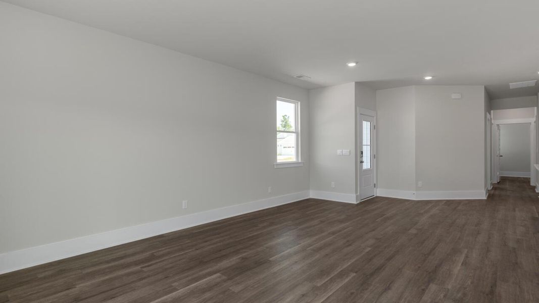 Spacious, unfurnished interior of a new home in Indigo Preserve Townhomes, Leland (Image 15).
