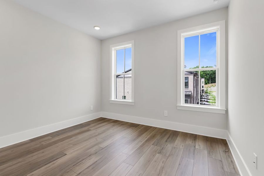 Spacious, unfurnished interior of a new home in Echo Park, Suwanee (Image 30). Spacious, unfurnished interior of a new home in Echo Park, Suwanee (Image 30).