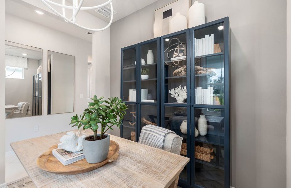 Furnished interior view inside a new home in Del Webb Sunbridge, St. Cloud (Image 34). Furnished interior view inside a new home in Del Webb Sunbridge, St. Cloud (Image 34).