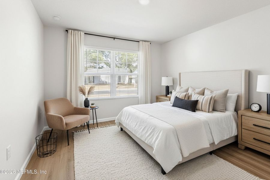 Furnished interior view inside a new home in , Jacksonville (Image 11).