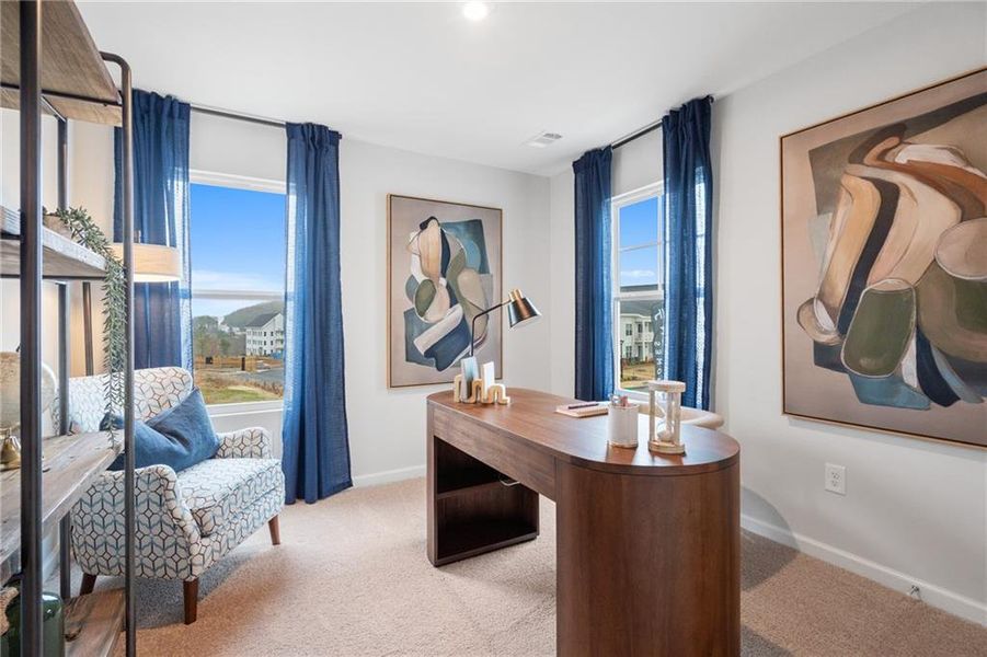 Furnished interior view inside a new home in Stegall Village, Emerson (Image 27).