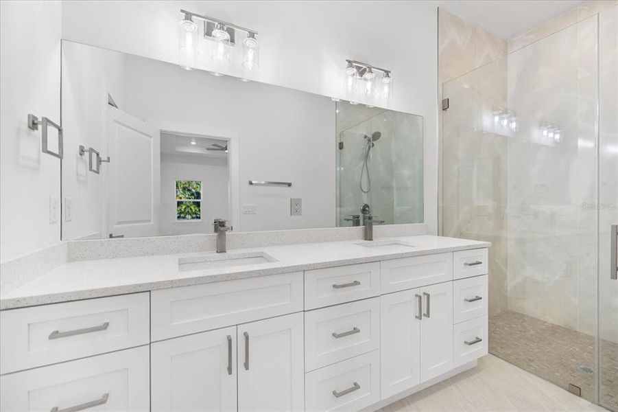 Furnished interior view inside a new home in , Rotonda West (Image 9).