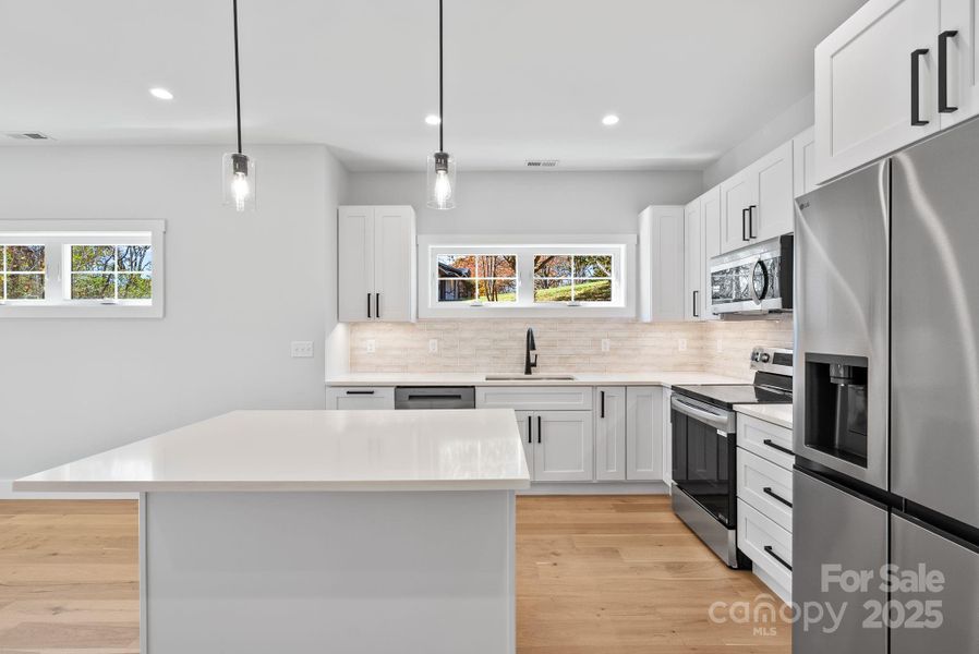 Furnished interior view inside a new home in , Weaverville (Image 10).