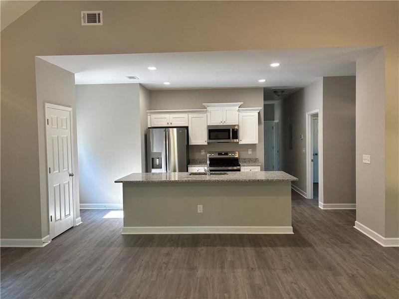 Furnished interior view inside a new home in , Dahlonega (Image 4).