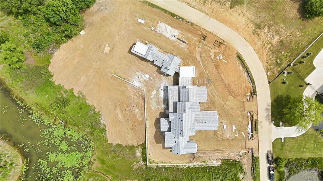 Site preparation for new homesites in , Bartonville (Image 9).