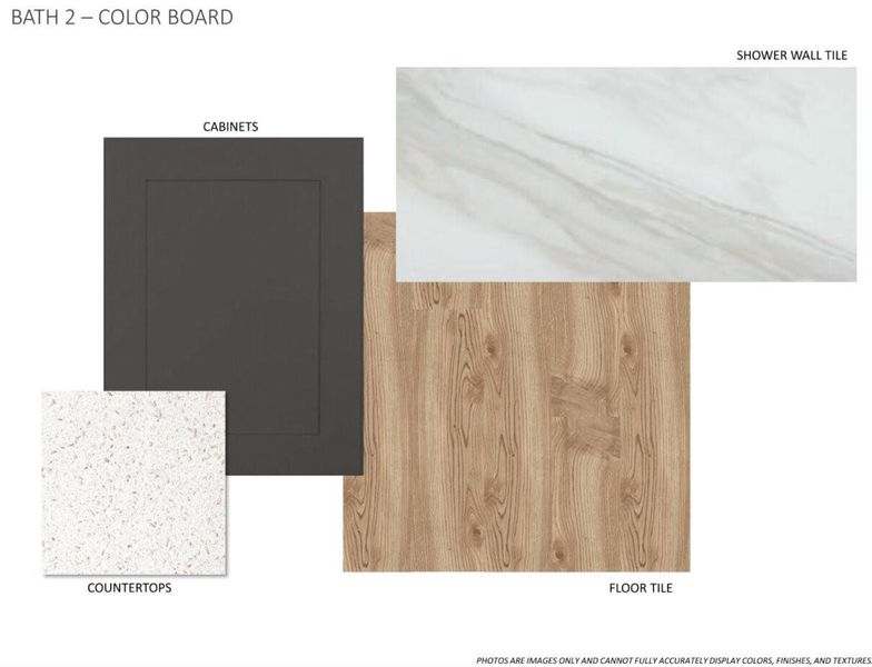 Sample of building materials used in homes in Elyson, Katy (Image 4).