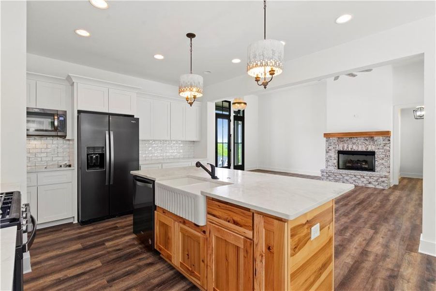 Furnished interior view inside a new home in , Rydal (Image 9). Furnished interior view inside a new home in , Rydal (Image 9).