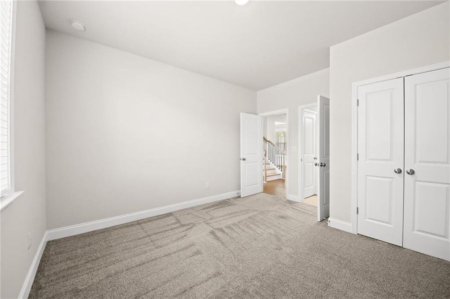 Spacious, unfurnished interior of a new home in Carmichael Farms, Canton (Image 34). Spacious, unfurnished interior of a new home in Carmichael Farms, Canton (Image 34).