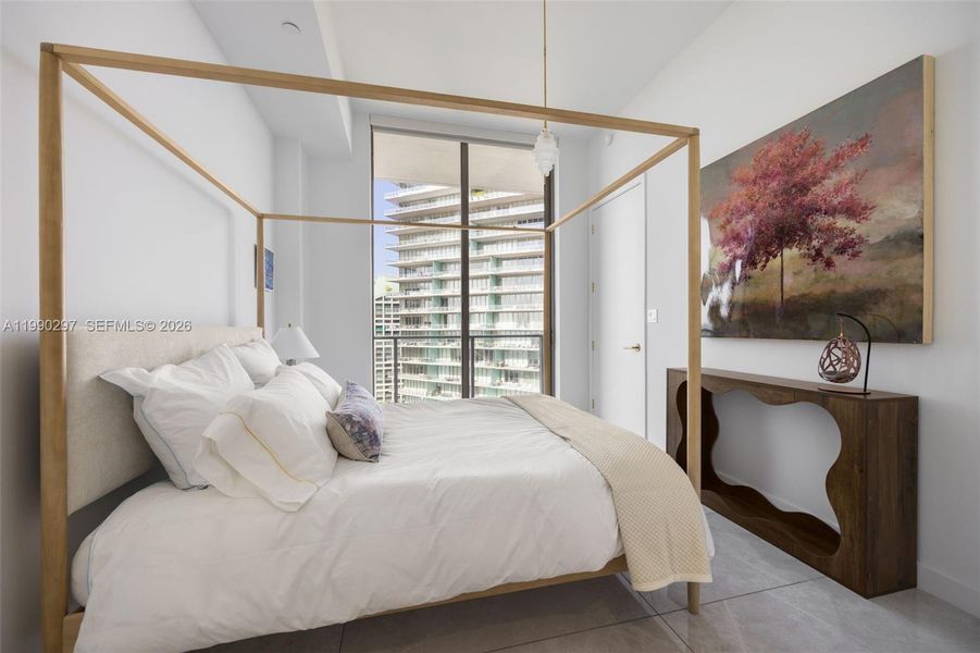 Furnished interior view inside a new home in Mr. C Residences, Miami (Image 9).