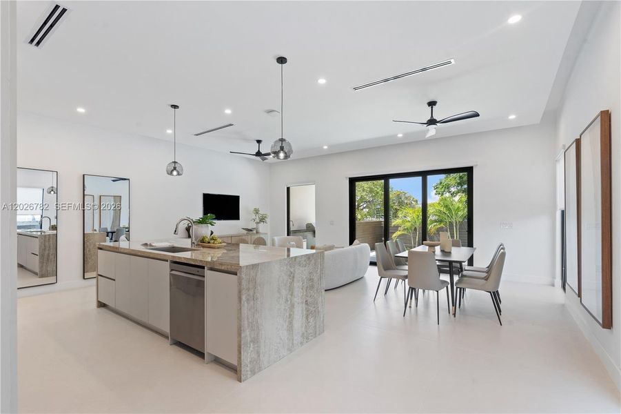 Furnished interior view inside a new home in , Fort Lauderdale (Image 15).