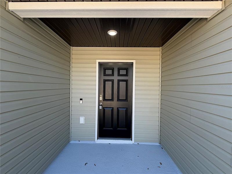 Exterior details and patio area of a home in Inverness, Inverness (Image 3).
