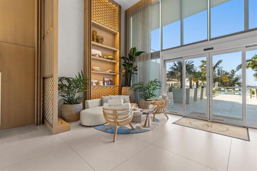 Furnished interior view inside a new home in , Clearwater (Image 6).