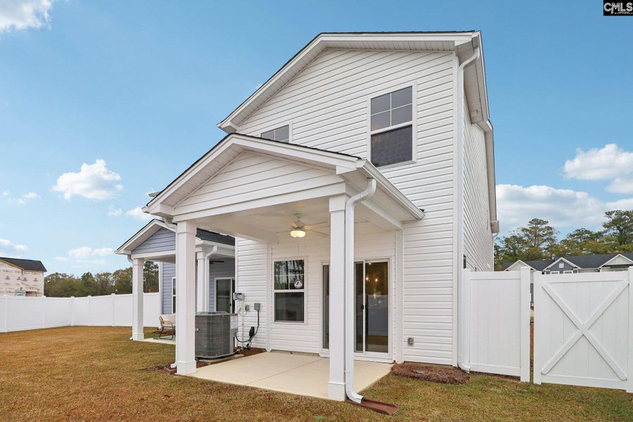 Exterior details and patio area of a home in Walker’s Trail, Lexington (Image 40). Exterior details and patio area of a home in Walker’s Trail, Lexington (Image 40).