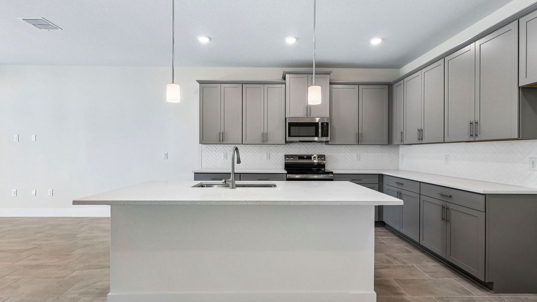 Furnished interior view inside a new home in Trailside, Mount Dora (Image 17).