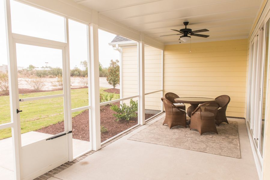Representative furnished interior of a home built from the Bedford by Bill Clark Homes in Riverside Cove, Wilmington (Image 7).