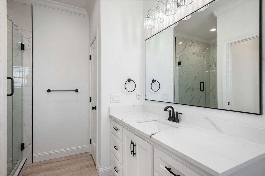 Furnished interior view inside a new home in , Bolivar Peninsula (Image 5).