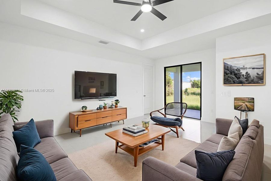 VIRTUAL STAGED LIVING AREA