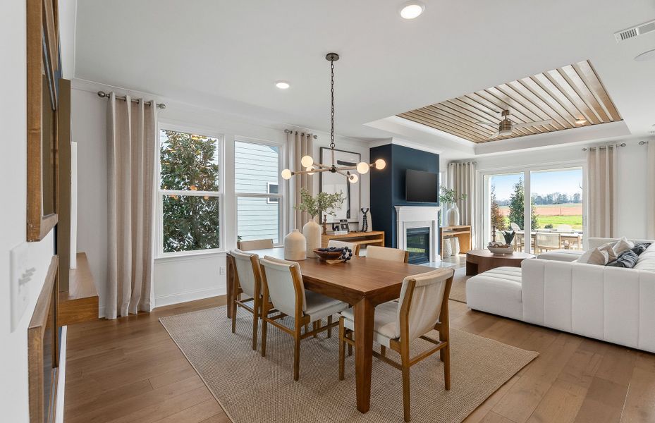 Representative furnished interior of a home built from the Mystique by John Wieland in Treymor, Mount Juliet (Image 11).
