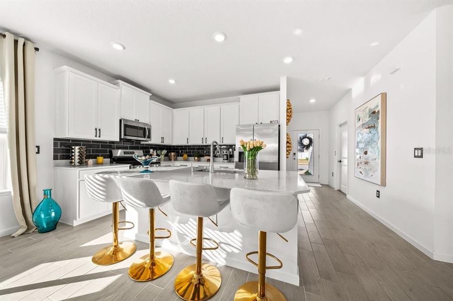 Furnished interior view inside a new home in , Ocala (Image 14).