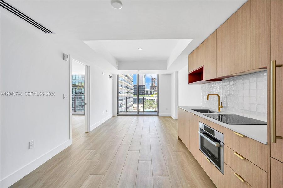 Furnished interior view inside a new home in , Miami (Image 9).