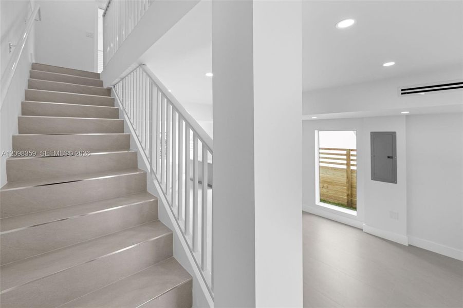 Spacious, unfurnished interior of a new home in , South Miami (Image 23). Spacious, unfurnished interior of a new home in , South Miami (Image 23).