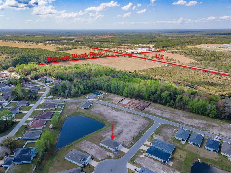 Site preparation for new homesites in Matanzas Cove, Palm Coast (Image 37).