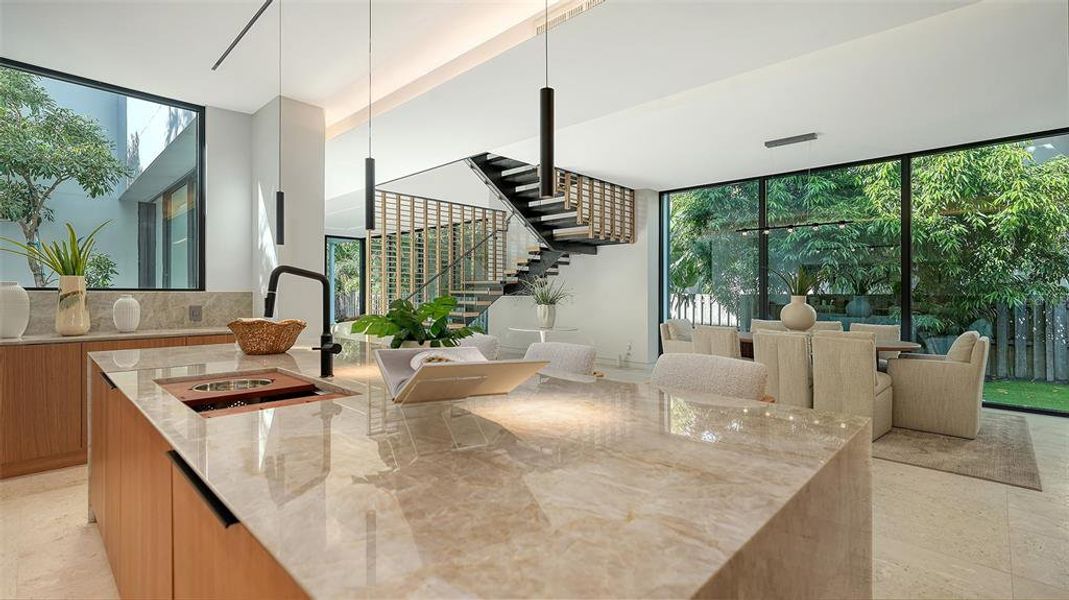 Furnished interior view inside a new home in , Sarasota (Image 56). Furnished interior view inside a new home in , Sarasota (Image 56).