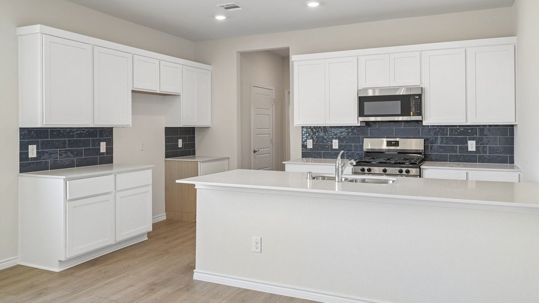 Furnished interior view inside a new home in Magnolia at Legacy Hills, Celina (Image 3).