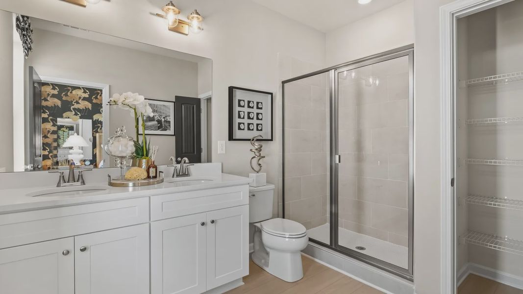 Furnished interior view inside a new home in Silverock, McDonough (Image 34).