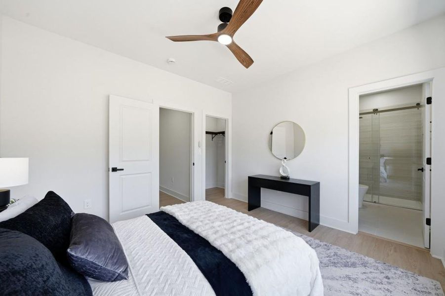Furnished interior view inside a new home in , Decatur (Image 51).