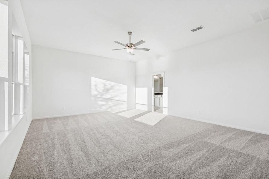 Spacious, unfurnished interior of a new home in Oakwood Estates, Waller (Image 34). Spacious, unfurnished interior of a new home in Oakwood Estates, Waller (Image 34).