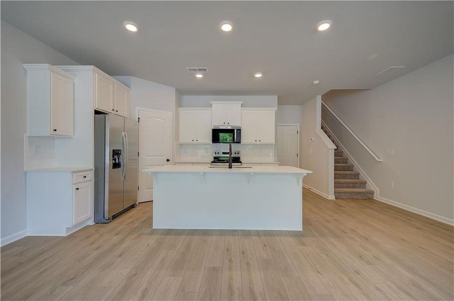 Furnished interior view inside a new home in Avery Landing, McDonough (Image 9).