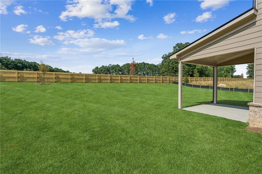 Front exterior of a new home in , Lawrenceville, GA, highlighting curb appeal (Image 24).