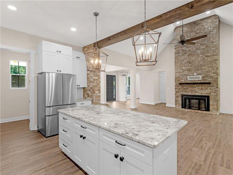 Furnished interior view inside a new home in , Griffin (Image 14).