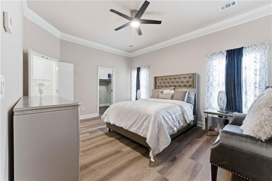 Furnished interior view inside a new home in , Decatur (Image 26).