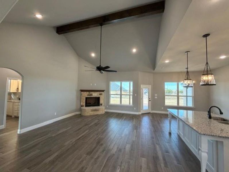 Spacious, unfurnished interior of a new home in , Azle (Image 15).