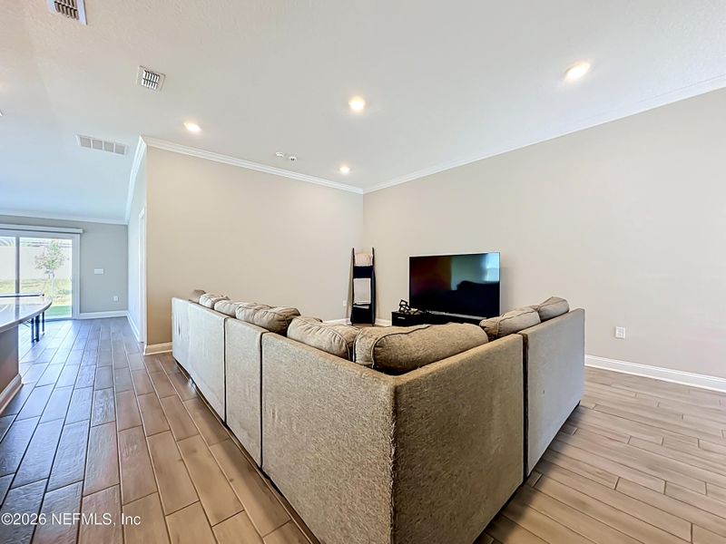Furnished interior view inside a new home in Dorado at Entrada, St. Augustine (Image 5).