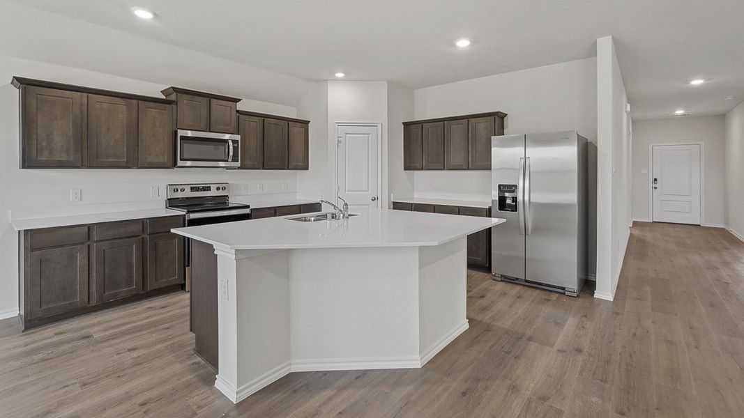 Furnished interior view inside a new home in Waverly Estates, Josephine (Image 3).
