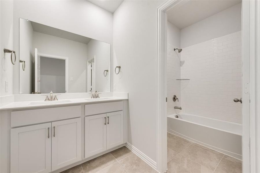 Furnished interior view inside a new home in Sutton Fields, Celina (Image 8). Furnished interior view inside a new home in Sutton Fields, Celina (Image 8).