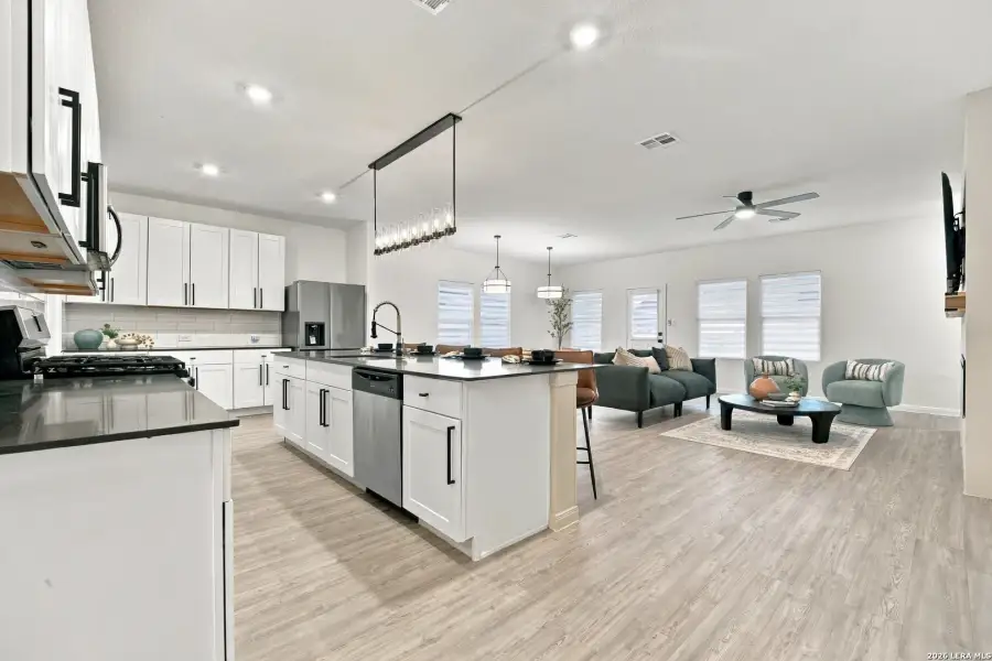 Furnished interior view inside a new home in Sage Meadows, St. Hedwig (Image 13).