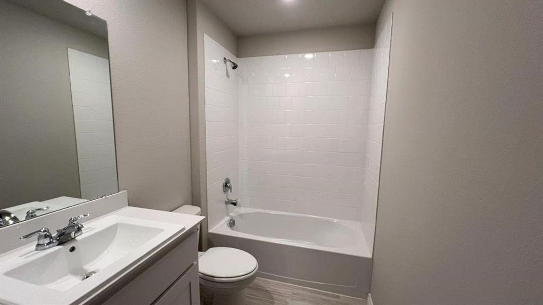 Furnished interior view inside a new home in Rosewood at Beltmill, Fort Worth (Image 5). Furnished interior view inside a new home in Rosewood at Beltmill, Fort Worth (Image 5).