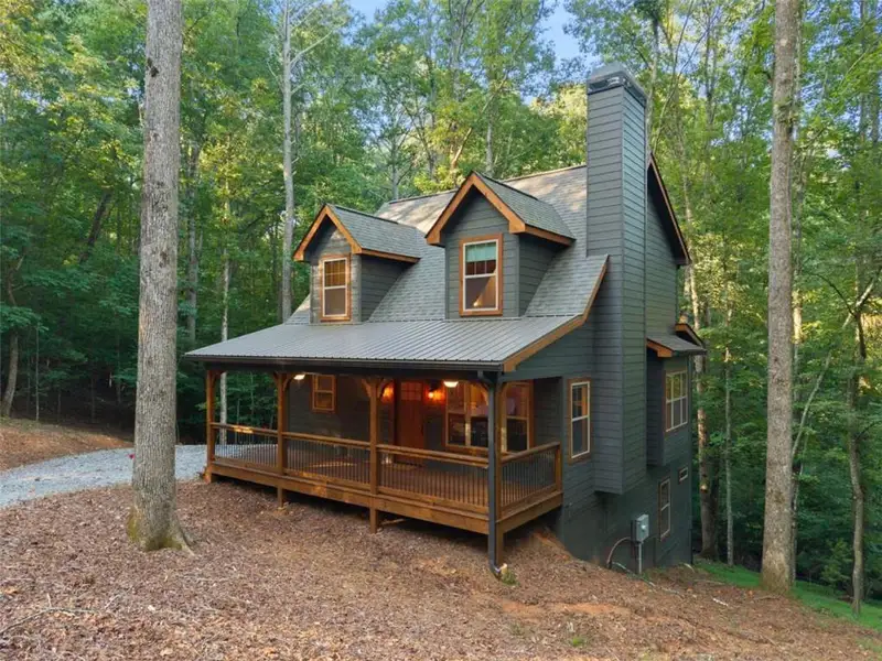 Exterior details and patio area of a home in , Ellijay (Image 24). Exterior details and patio area of a home in , Ellijay (Image 24).