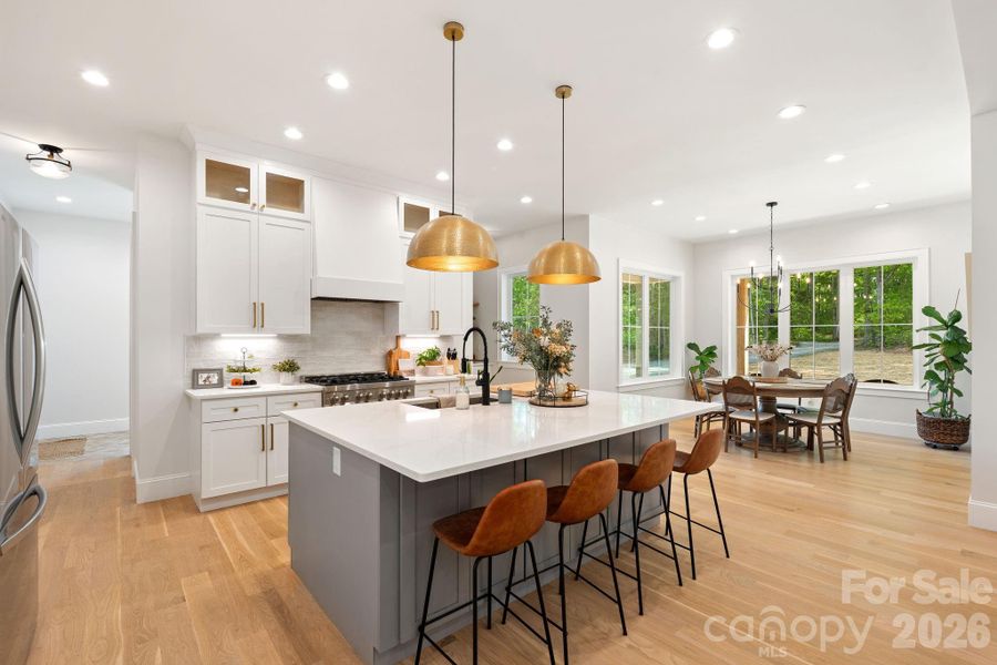Furnished interior view inside a new home in , Rockwell (Image 38).