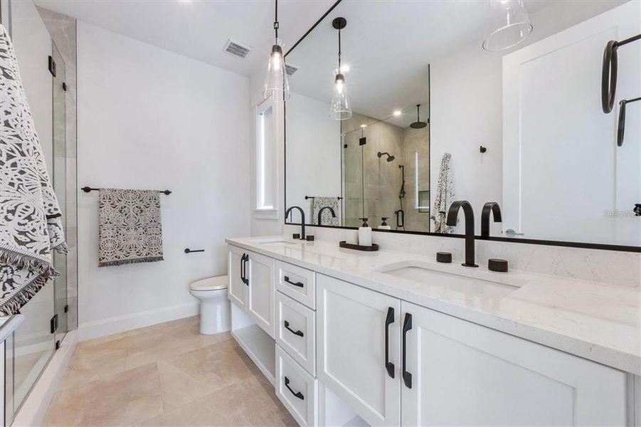 Furnished interior view inside a new home in , Anna Maria (Image 10).